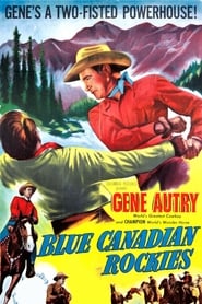 Blue Canadian Rockies' Poster