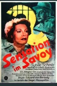 Sensation im Savoy' Poster