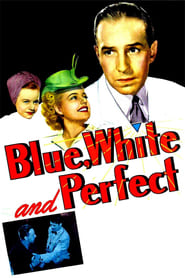 Blue White and Perfect' Poster
