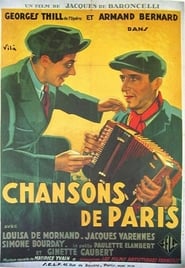 Chansons de Paris' Poster