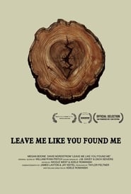 Leave Me Like You Found Me' Poster