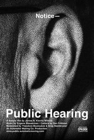 Public Hearing' Poster