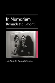 In Memoriam Bernadette Lafont' Poster