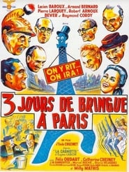Trois jours de bringue  Paris' Poster
