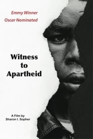 Witness to Apartheid' Poster