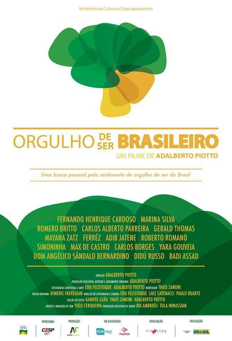 Orgulho de Ser Brasileiro Poster