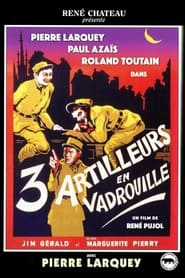 Three Artillerymen on the Move' Poster