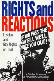 Rights and Reactions Lesbian  Gay Rights on Trial' Poster