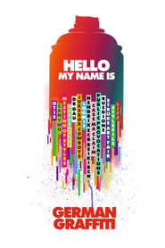 Hello My Name Is German Graffiti' Poster