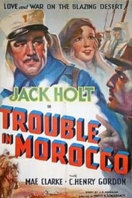 Trouble in Morocco' Poster
