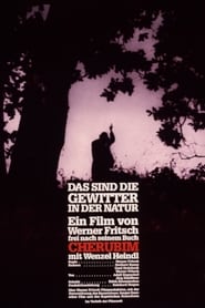 Das sind die Gewitter in der Natur' Poster