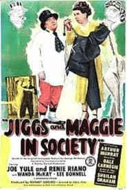 Jiggs and Maggie in Society' Poster