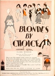 Blondes by Choice' Poster