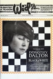 Black is White' Poster