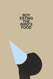 Boy Eating the Birds Food' Poster