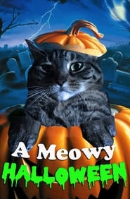 A Meowy Halloween' Poster