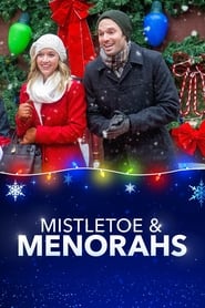 Mistletoe  Menorahs' Poster