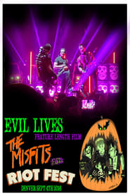 Evil Lives The Misfits AD' Poster