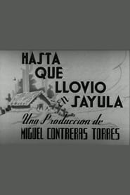 Hasta que llovi en Sayula' Poster