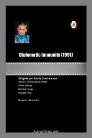 Diplomatic Immunity' Poster