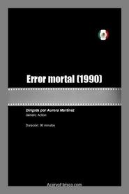 Error mortal' Poster