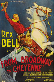 Broadway to Cheyenne' Poster