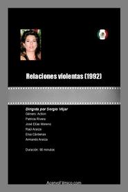 Relaciones violentas' Poster