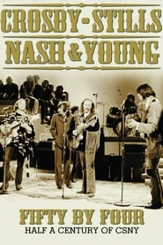Crosby Stills Nash  Young Fifty by Four  Half a Century of CSNY' Poster