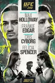 UFC 240 Holloway vs Edgar' Poster