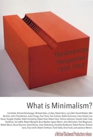 What is Minimalism  The American Perspective 19581968' Poster