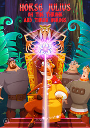 Horse Julius on the throne and Three Heroes' Poster