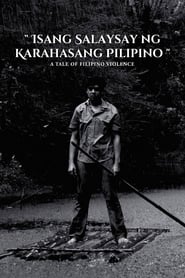 A Tale of Filipino Violence' Poster