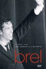 Jacques Brel  Les Adieux  lOlympia' Poster