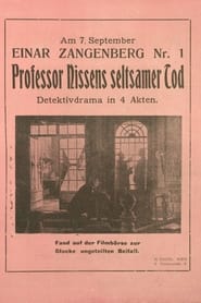 Professor Nissens seltsamer Tod' Poster
