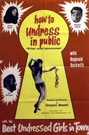 How to Undress in Public Without Undue Embarrassment' Poster