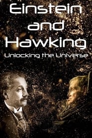 Einstein and Hawking Unlocking the Universe' Poster