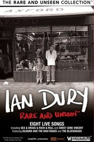 Ian Dury Rare And Unseen' Poster
