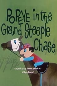 Popeye in the Grand Steeple Chase' Poster