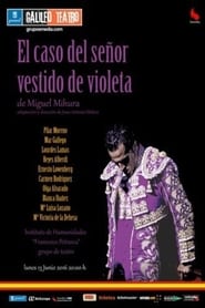 El caso del seor vestido de violeta' Poster
