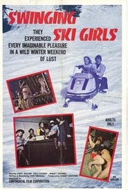 Swinging Ski Girls' Poster