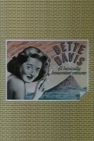 Bette Davis A Basically Benevolent Volcano' Poster