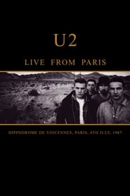 U2 Live from Paris' Poster