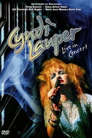 Cyndi Lauper   Live in Paris' Poster