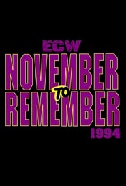 ECW November to Remember 1994' Poster