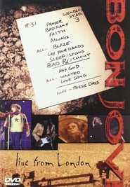 Bon Jovi Live from London' Poster