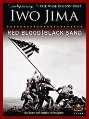 Iwo Jima Red Blood Black Sand' Poster