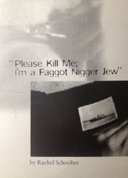 Please Kill Me Im a Faggot Nigger Jew' Poster