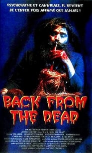 Back from the Dead' Poster