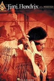 Jimi Hendrix Live at Woodstock' Poster