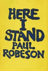 Paul Robeson Here I Stand' Poster
